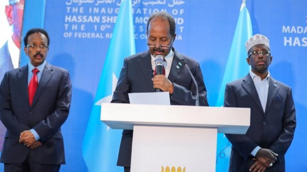 الرئيس الصومالي يبحث مع مسؤولة أمريكية أزمة الجفاف
