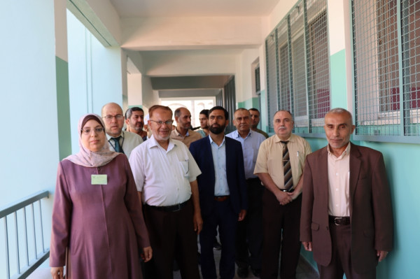 6357 طالب يتقدمون لامتحانات الثانوية العامة بمديرية شمال غزة
