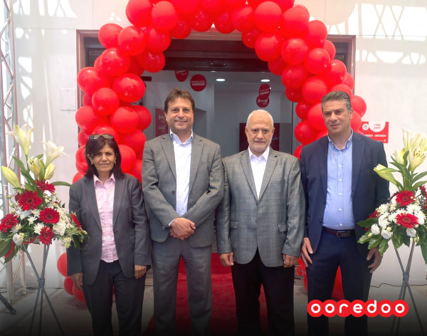 Ooredoo تفتتح معرضًا جديدًا وسط مدينة أريحا
