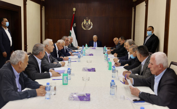 تفاصيل اجتماع اللجنة المركزية لحركة فتح برئاسة الرئيس عباس