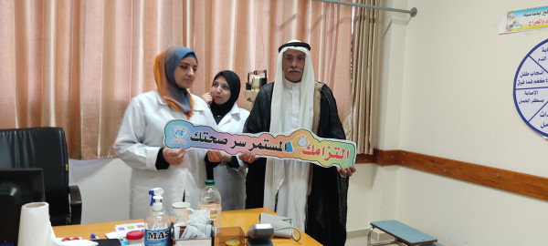 الحلبي: نسعى في عيادة (أونروا) لتحسين جودة الخدمة الصحية