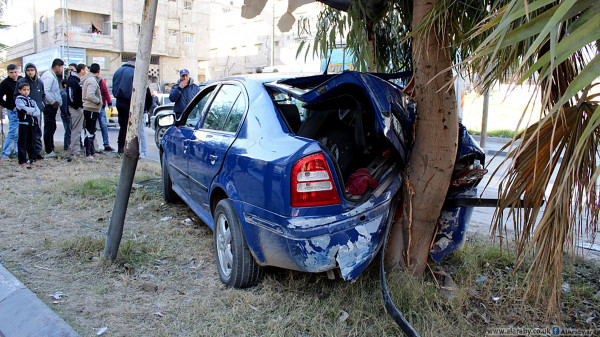 "المرور" بغزة: ثلاث إصابات في خمسة حوادث سير خلال الـ24 ساعة الماضية