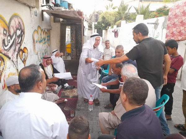 إصلاح الجهاد يرعى صلحاً عشائرياً في خانيونس