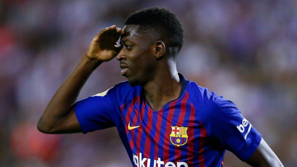 رغم تجديد عقده.. برشلونة يفكر في بيع ديمبلي!