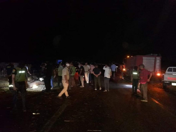 مصرع 17 مصرياً في حادث سير مروع في سوهاج