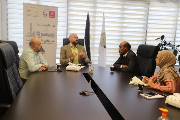 صندوق التشغيل ومنظمة البيدر للدفاع عن حقوق البدو يبحثان سبل التعاون لدعم التجمعات البدوية