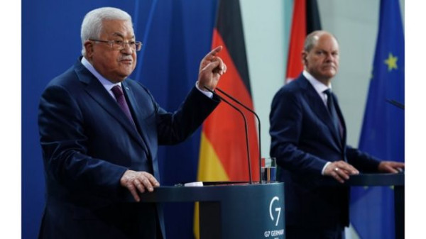 الشبكة العالمية تندد بالتحقيق القضائي الألماني بحق الرئيس عباس