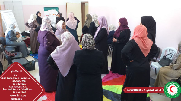 جمعية عبد الشافي الصحية والمجتمعية فرع الشمال تفتتح جلسات دعم نفسي وجمعي