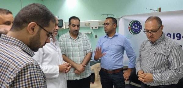 صلاح الحاج يحيى يترأس وفداً طبياً من منظمة أطباء لحقوق الإنسان