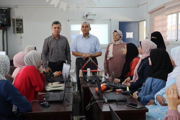 مديرية التعليم بمحافظة شمال غزة تطلق مشروع أندية المدرسة الصيفية "STEM"