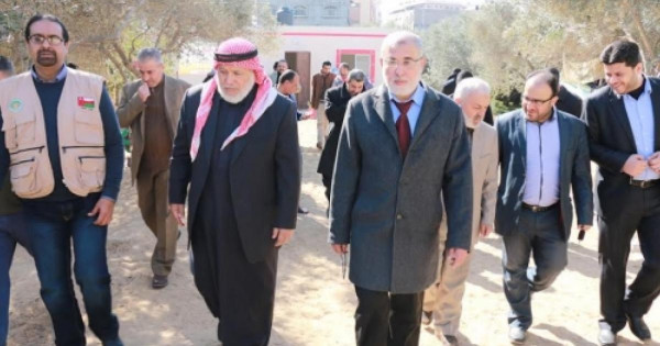 نواب محافظة غزة يلتقون وكيل وزارة التنمية الاجتماعية ويناقشون عدد من القضايا الهامة