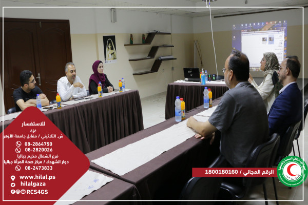 جمعية عبد الشافي الصحية والمجتمعية تستقبل وفداً من جامعة برمنغهام والجامعة الإسلامية