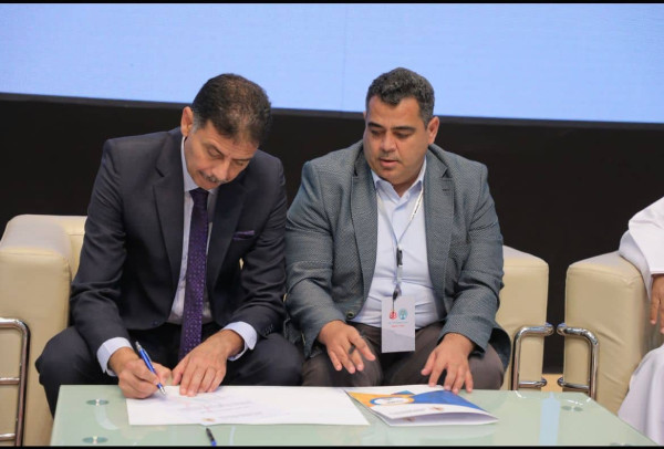 اتفاقية استضافة الملتقى الإعلامي الخامس للنادي الدولي في فلسطين