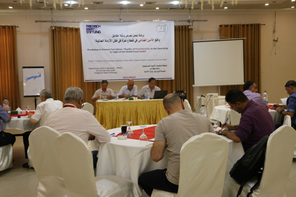 خلال ورشة عمل.. شبكة المنظمات الأهلية تاطلب بوضع استراتيجية وطنية متكاملة لتحقيق الأمن الغذائي
