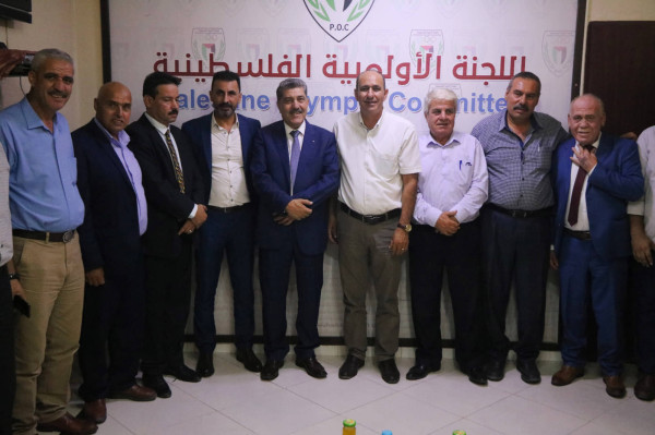 المجدلاوي يلتقي رئيس اتحاد الدراجات الفلسطينية