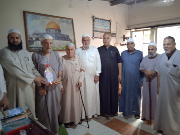 "التواصل والإصلاح" للجهاد بغزة تزور مختار عائلة الحداد