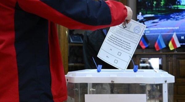 تجاوز الـ 90%.. تصويت المقترعين من ولايات أوكرانية أيدوا الانضمام الى روسيا