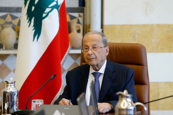 الرئيس اللبناني: وافقنا على اتفاقية ترسيم الحدود لأنها تتجاوب مع مطالبنا