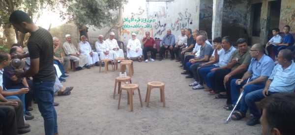 "التواصل والاصلاح" لحركة الجهاد بغزة ترعى صلحاً عشائرياً
