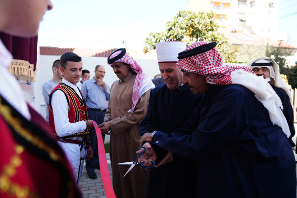 قطر الخيرية تفتتح مشروع الفجر الإسلامي النوعي بألبانيا