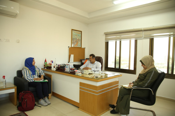 هيئة الهلال الفلسطيني للإغاثة والتنمية تبحث مع برنامج غزة سبل التعاون