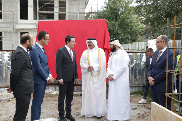 قطر الخيرية تضع حجر أساس لمشروعين صحيين كبيرين بكوسوفا