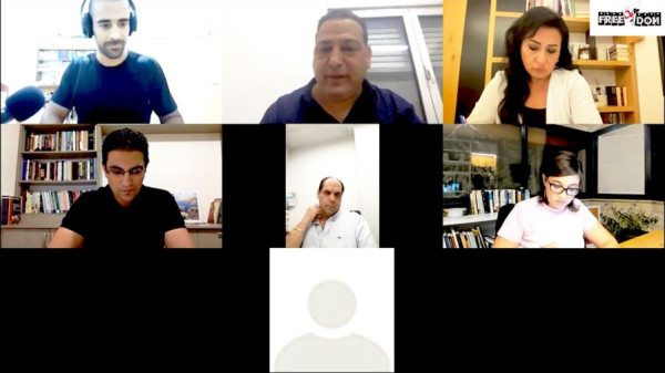 "حرية" تناقش خطاب الاحتلال في الأجندة الانتخابية: اجماع على ضرورة إعادة صياغة الخطاب