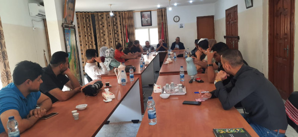 غزة: التجمع الإعلامي الديمقراطي ينظم لقاء مع الصحفيين حول التطورات الفلسطينية الراهنة
