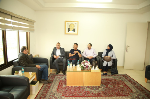 وفد من الهيئة المستقلة لحقوق الإنسان يزور برنامج غزة للصحة النفسية