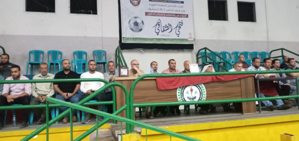 فريق الشهيد عمر القاسم يفوز بالمرتبة الثانية في دوري رياضي لكرة القدم بغزة