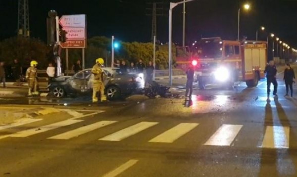 فيديو.. مصرع سائق دراجة نارية في حادث طرق بأراضي 48