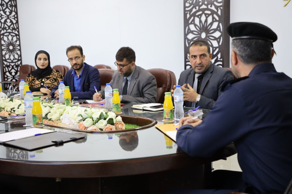 غزة: "الضمير" تلتقى مدير العام الشرطة اللواء صلاح لتعزيز مبدأ سيادة القانون والسلم الأهلي