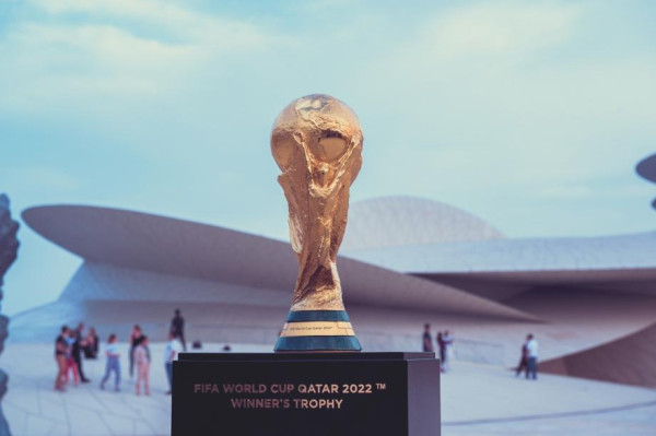 وفد رياضي وإعلامي من غزة يشارك في فعاليات مونديال قطر 2022
