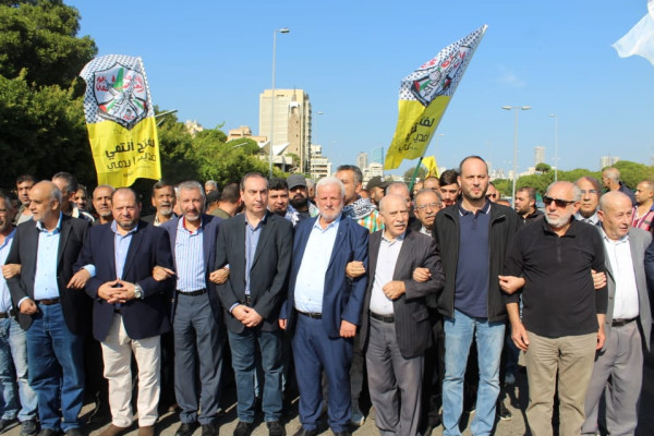 لبنان: مسيرةُ وفاءٍ حاشدةٍ لنهج الشهيد عرفات في بيروت إحياءً لذكرى استشهاده