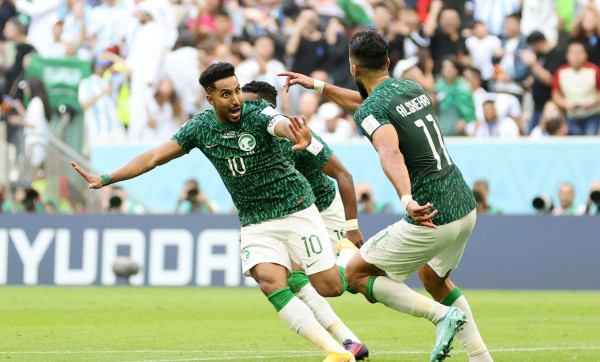 السعودية تفجرها وتهزم الأرجنتين في المونديال