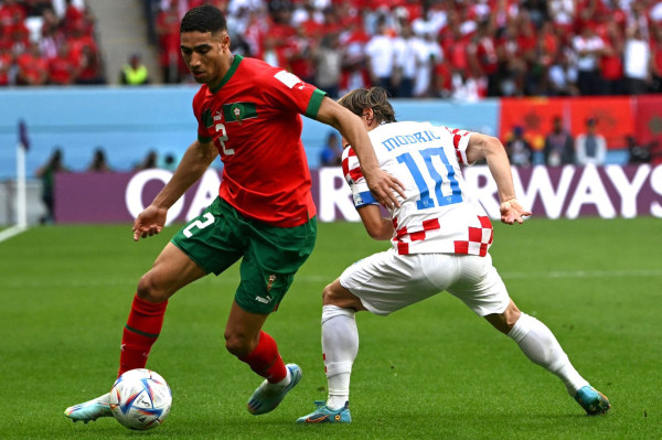 تعادل سلبي بين المغرب وكرواتيا في المونديال