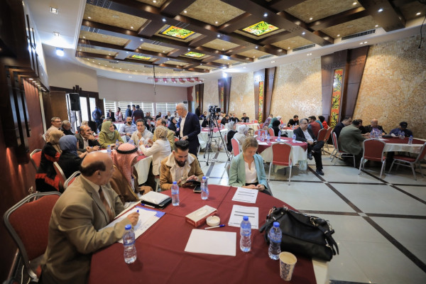 بال ثينك تعقد مؤتمر "مجتمع مدني فلسطيني من أجل المصالحة الوطنية"