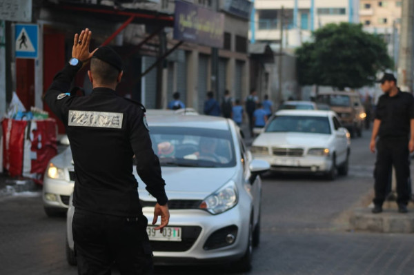 "المرور" بغزة تنشر حالة الطرق على مفترقات القطاع