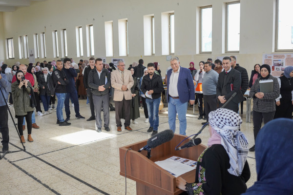 بمناسبة اليوم العالمي لذوي الهمم: افتتاح البازار الخيري الثاني في جامعة القدس