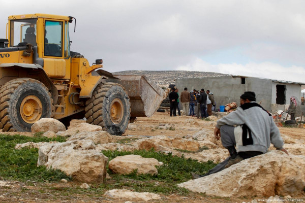 الاحتلال يسلّم إخطارات وقف عمل وبناء في قراوة بني حسان