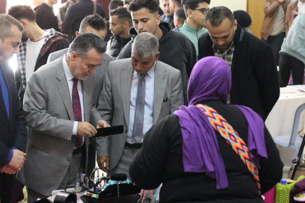 غزة: تفاعل طلابي كبير في افتتاح معرض "ذاكرة بلادي"