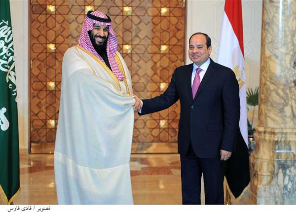 تفاصيل لقاء الرئيس المصري مع ولي العهد السعودي