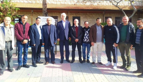 عورتاني يزور مدارس بيت ريما معزيّاً ومتفقداً