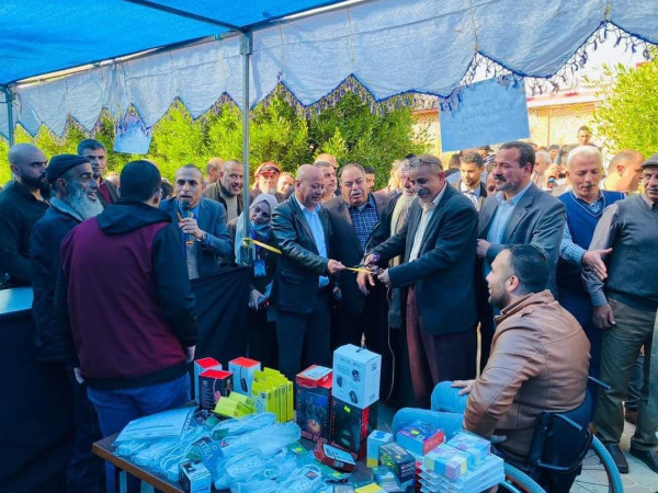 جمعية التأهيل والتدريب الاجتماعي- النصيرات تسلم مشاريع صغيرة تنموية لأشخاص ذوي إعاقة