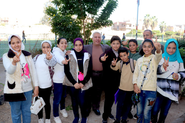 مدرسة الحرية ١ الابتدائية ببني عبيد تفوز بمسابقة أوائل الطلبة