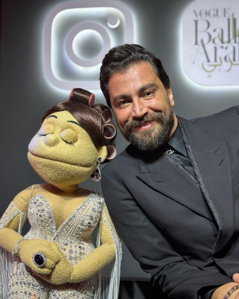 النجم معتصم النّهار وجه FENDI العالمية في Vogue Arabia Ball