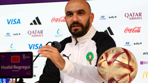 الركراكي مرشح لجائزة أفضل مدرب لعام 2022
