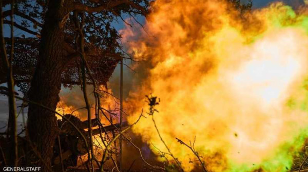المدفعية الأوكرانية تفتح النيران ضد القوات الروسية على مشارف باخموت