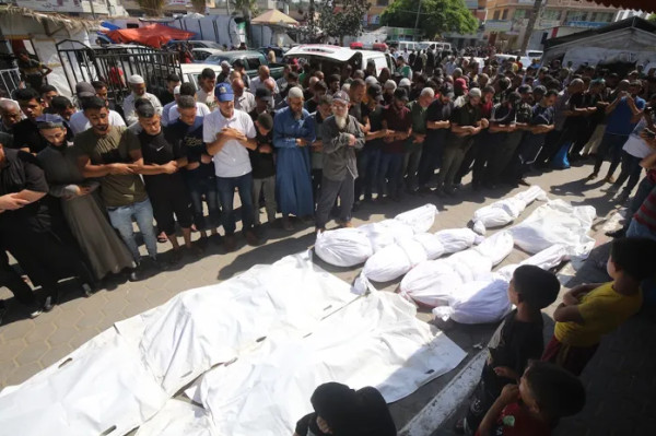 Gaza.: Ataques aéreos y bombardeos israelíes de anoche en Gaza, que mataron a 404 personas (Foto: alwatanvoice.com)