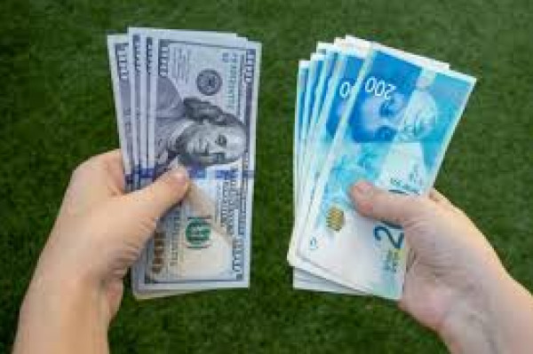 أسعار العملات مقابل الشيكل الأربعاء
